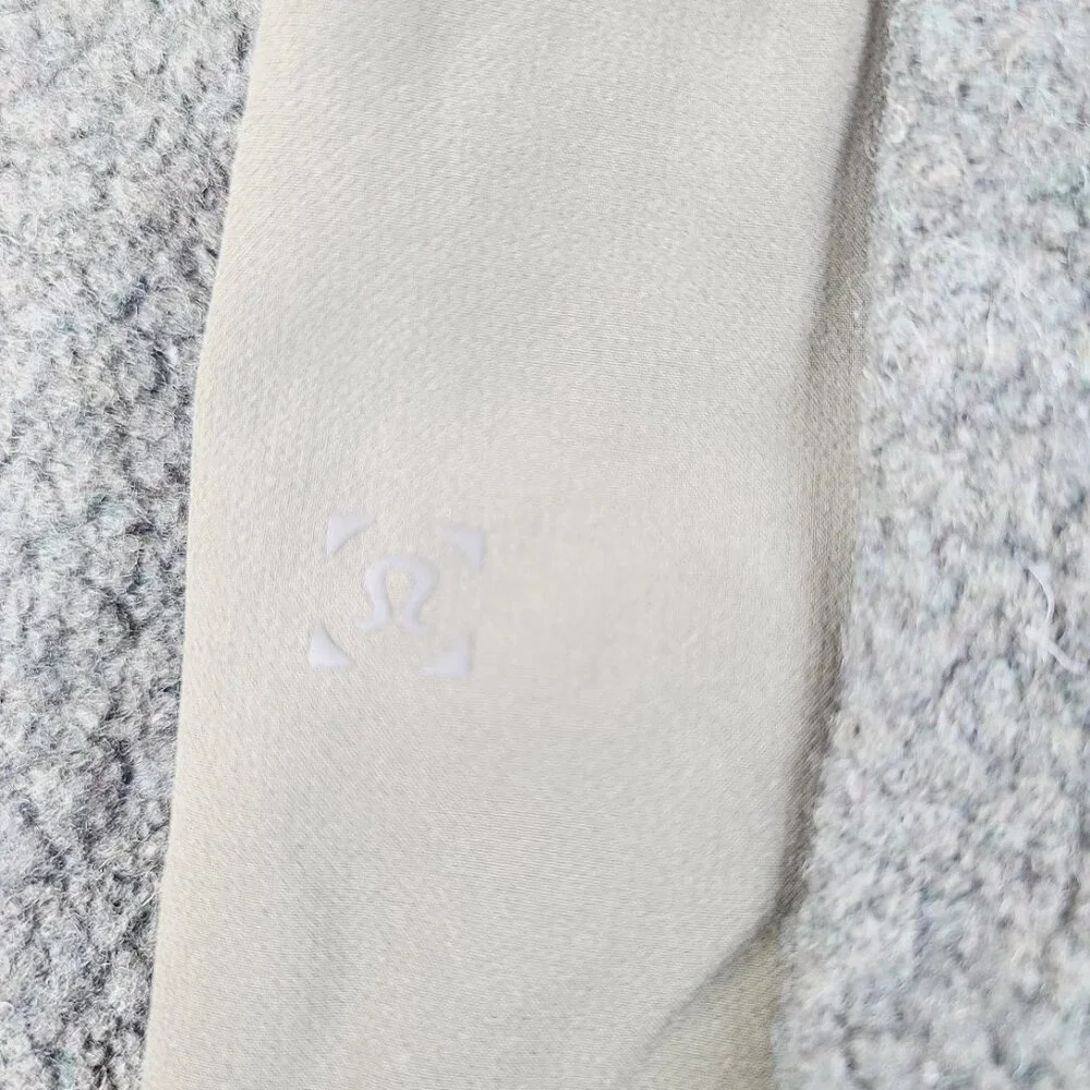 Lululemon Men's Green Tundra Trek 1/4‎ Zip Long Sleeve Fleece Sweater Size M
